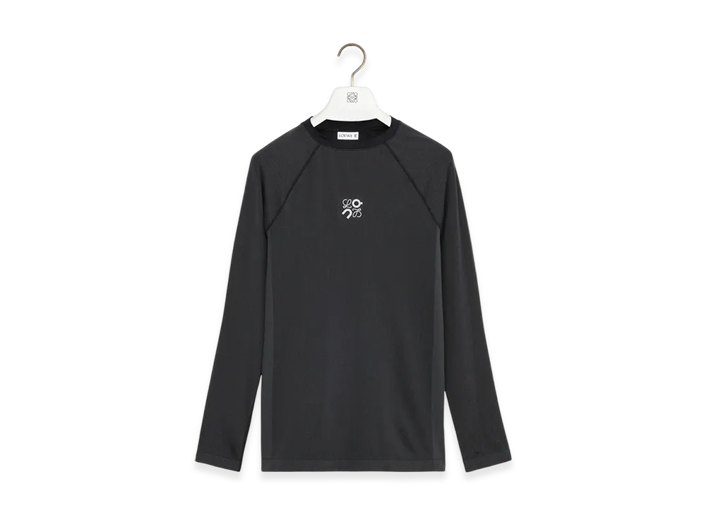 LOEWE x On Long-Sleeved Top (Technical Jersey) "Black"