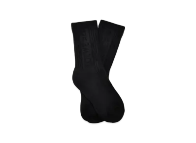 LOEWE x On Socks in Cotton "Black"