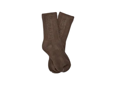 LOEWE x On Socks in Cotton "Toffee"