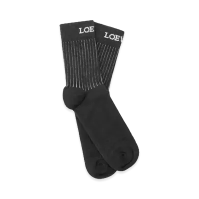 LOEWE x On Socks (Cotton Blend) "Black"