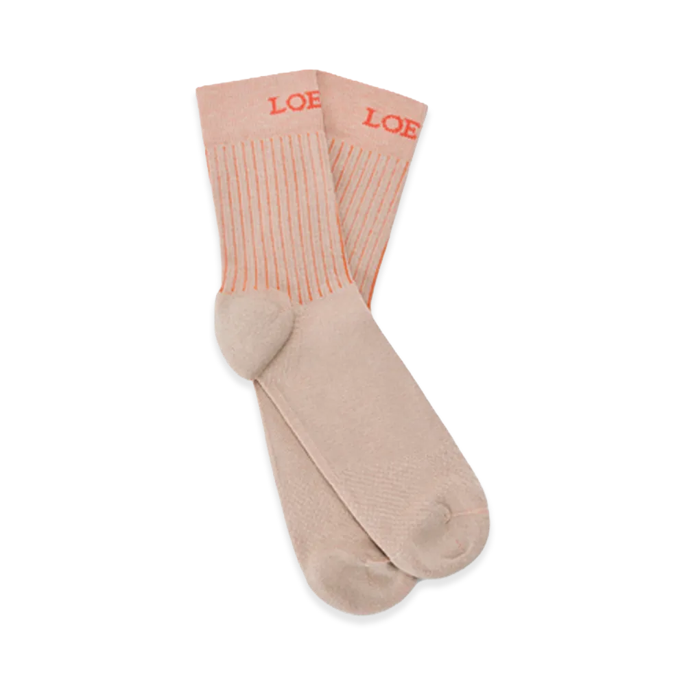 LOEWE x On Socks (Cotton Blend) "Sand"