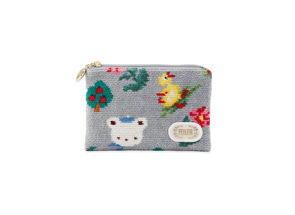 FEILER x familiar Tissue Pouch "Light Grey"