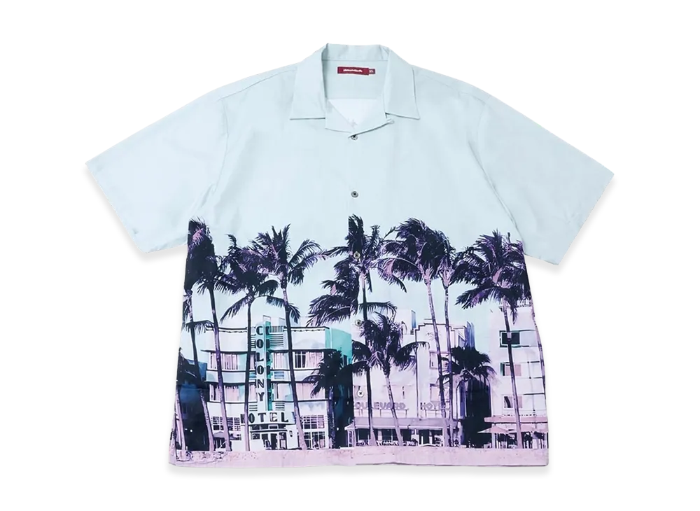 Hide and Seek Palmtree S/S Shirt "Green"