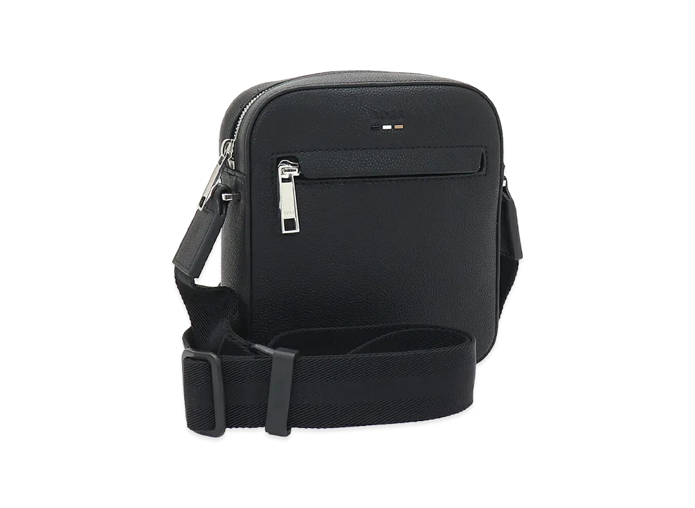HUGO BOSS Reporter Bag Embossed Logo Shoulder Bag "Black"