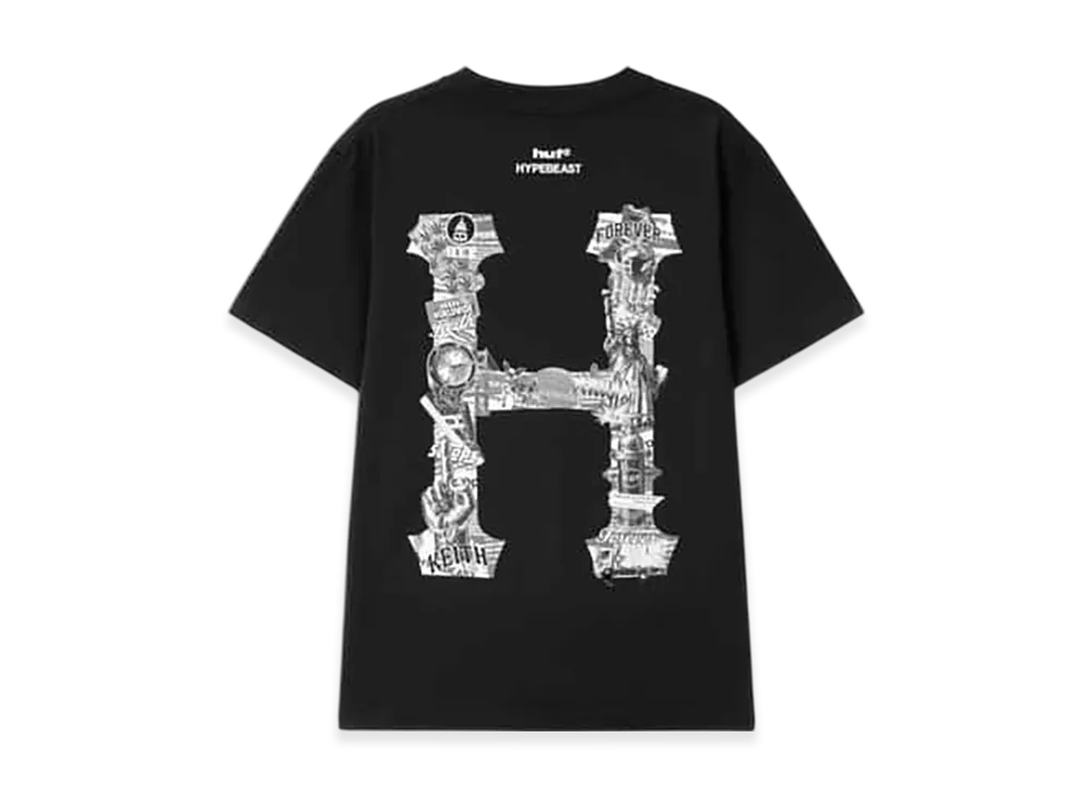 HUF x Hypebeast 20th Anniversary T-Shirt "Black"