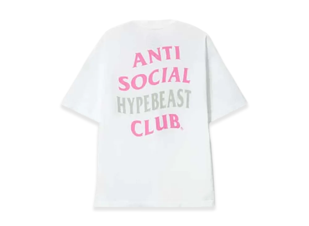 Anti Social Social Club x Hypebeast 20th Anniversary T-Shirt "White"