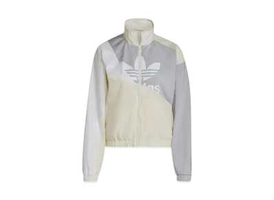 adidas Outerwear Women's Trefoil Track Jacket "White"