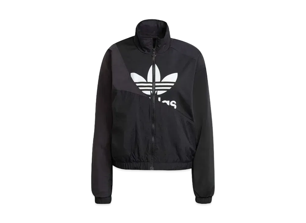 adidas Outerwear Women's Trefoil Track Jacket "Black"