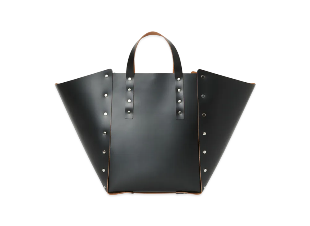 Hender Scheme Assemble Hand Bag Wide L "Black"