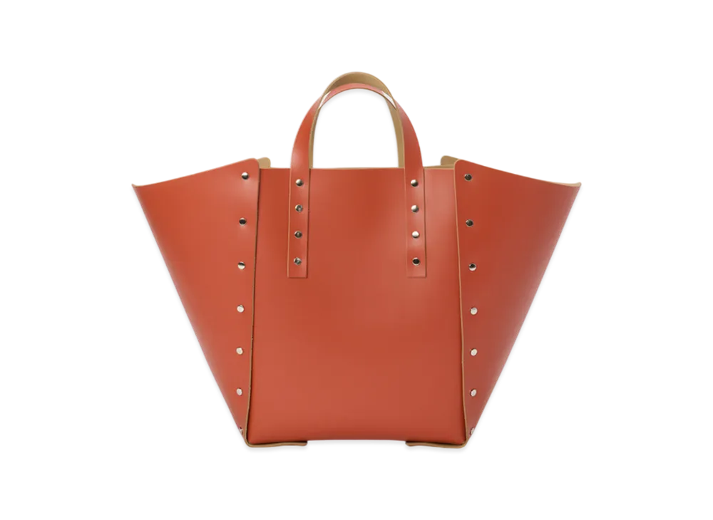 Hender Scheme Assemble Hand Bag Wide L "Copper Orange"