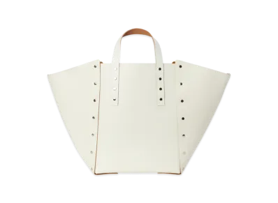 Hender Scheme Assemble Hand Bag Wide L "White"