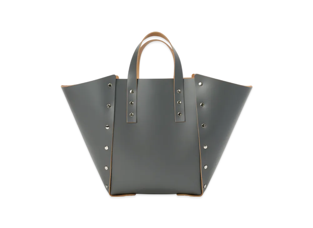 Hender Scheme Assemble Hand Bag Wide M "Steel Gray"