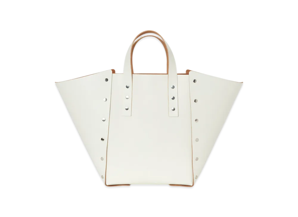 Hender Scheme Assemble Hand Bag Wide M "White"