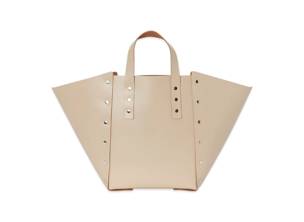 Hender Scheme Assemble Hand Bag Wide M "Beige"
