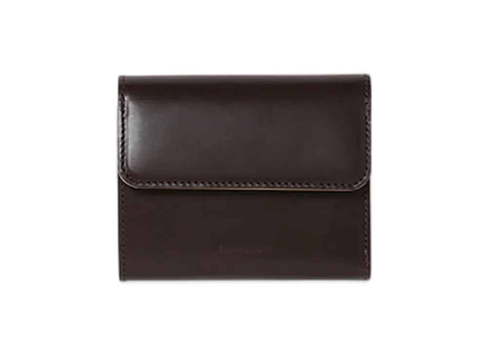 Hender Scheme Bellows Wallet "Dark Brown"