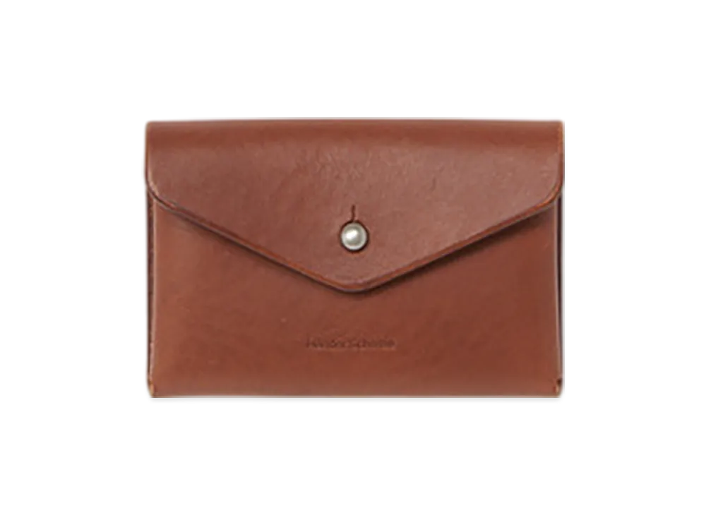 Hender Scheme One Piece Card Case "Brown"