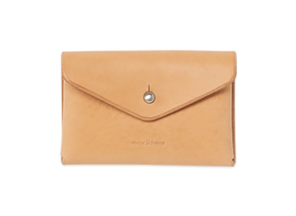 Hender Scheme One Piece Card Case "Natural"