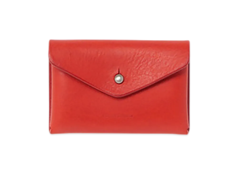 Hender Scheme One Piece Card Case "Red"