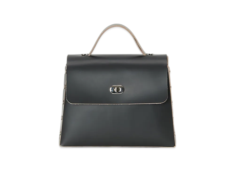 Hender Scheme Assemble Hand Bag Flap M "Black"