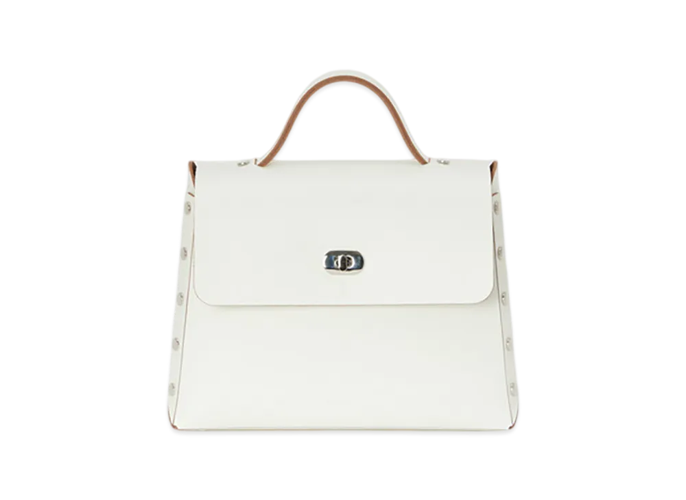 Hender Scheme Assemble Hand Bag Flap M "White"