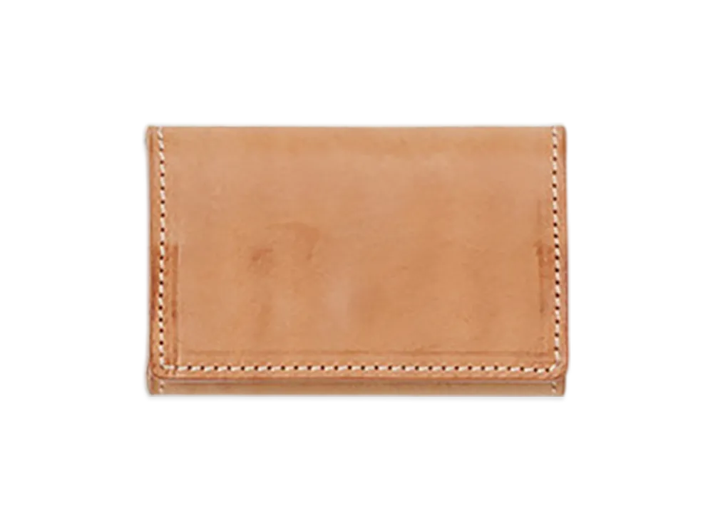 Hender Scheme Clasp Coin Case "Natural"