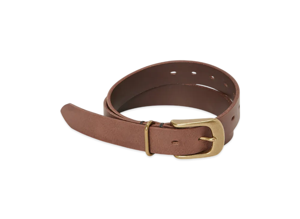 Hender Scheme Shrink Shoulder Belt "Dark Brown/Ag"
