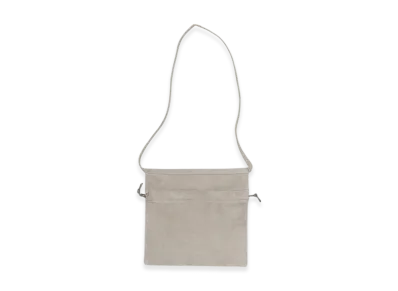 Hender Scheme Red Cross Bag Small "Light Gray"