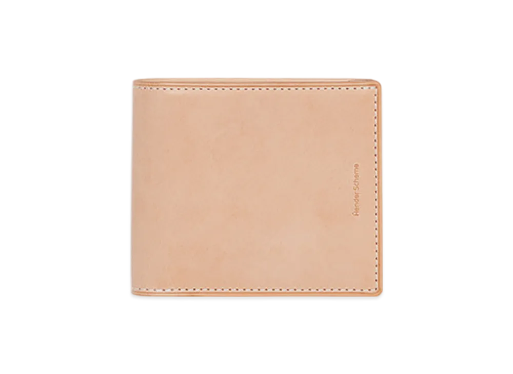 Hender Scheme Half Folded Wallet "Natural"