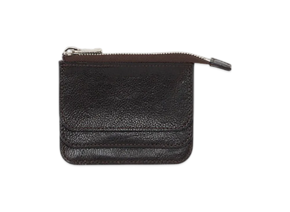 Hender Scheme 3 Layered Purse "Choco"