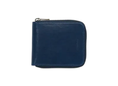 Hender Scheme Horizontal Zip Purse "Navy"