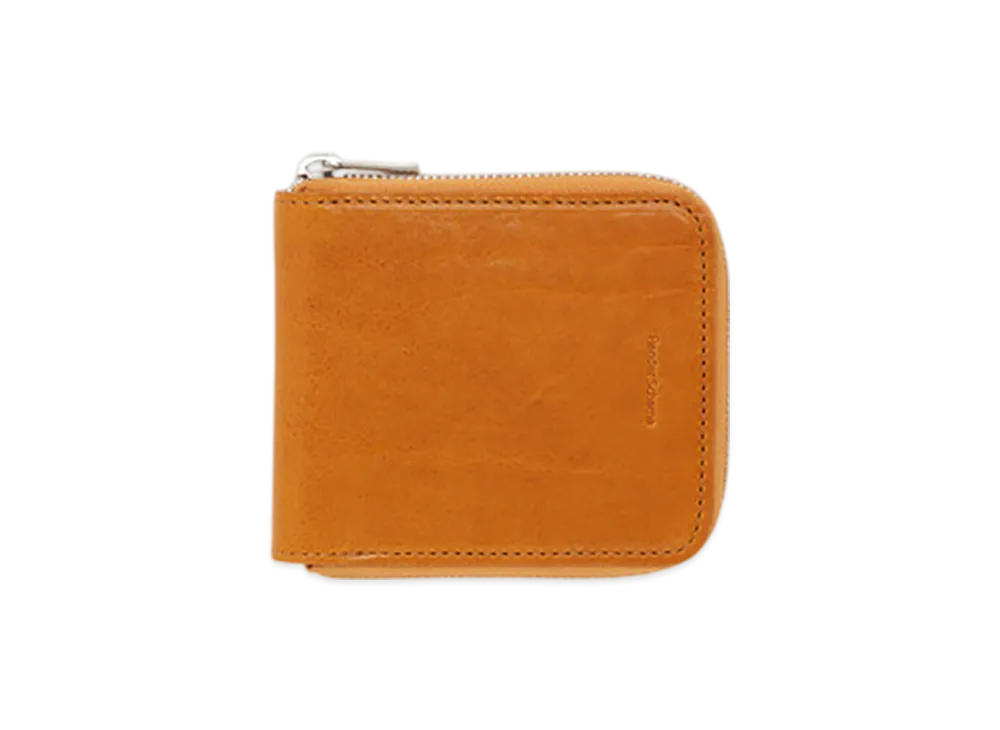 Hender Scheme Horizontal Zip Purse "Yellow"