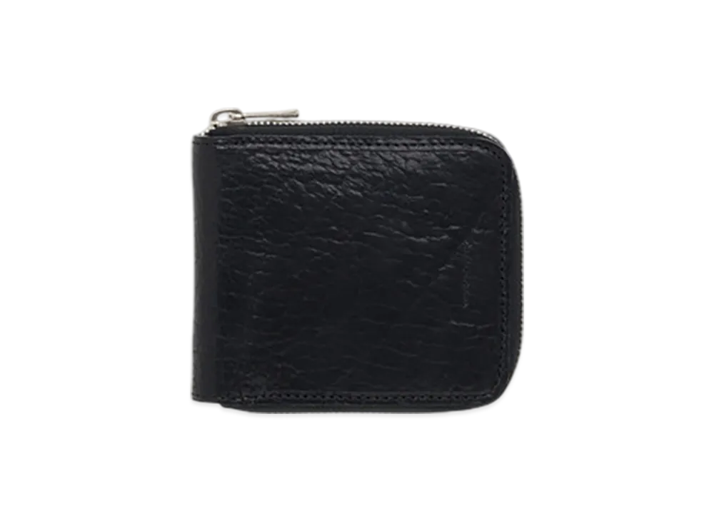 Hender Scheme Horizontal Zip Purse "Black"