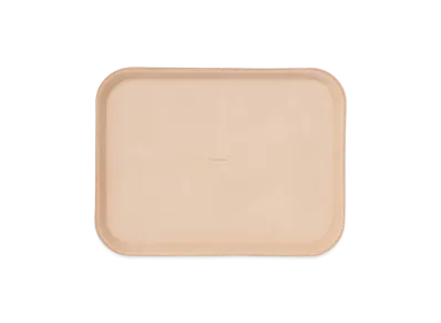 Hender Scheme Leather Tray L "Natural"
