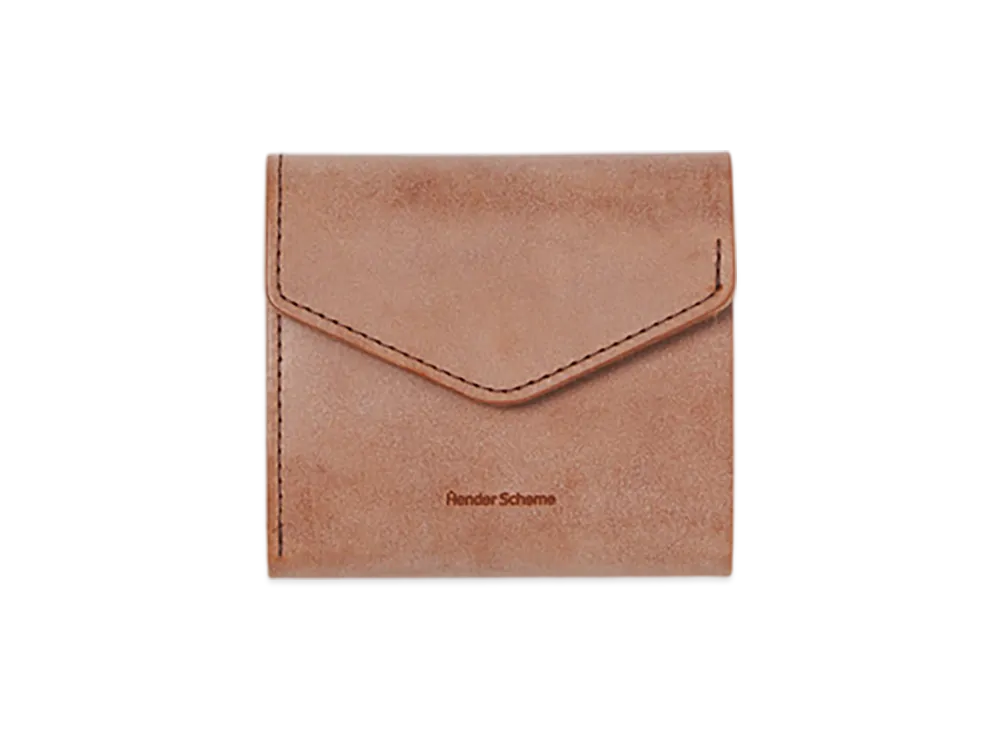 Hender Scheme Flap Wallet "Brown"