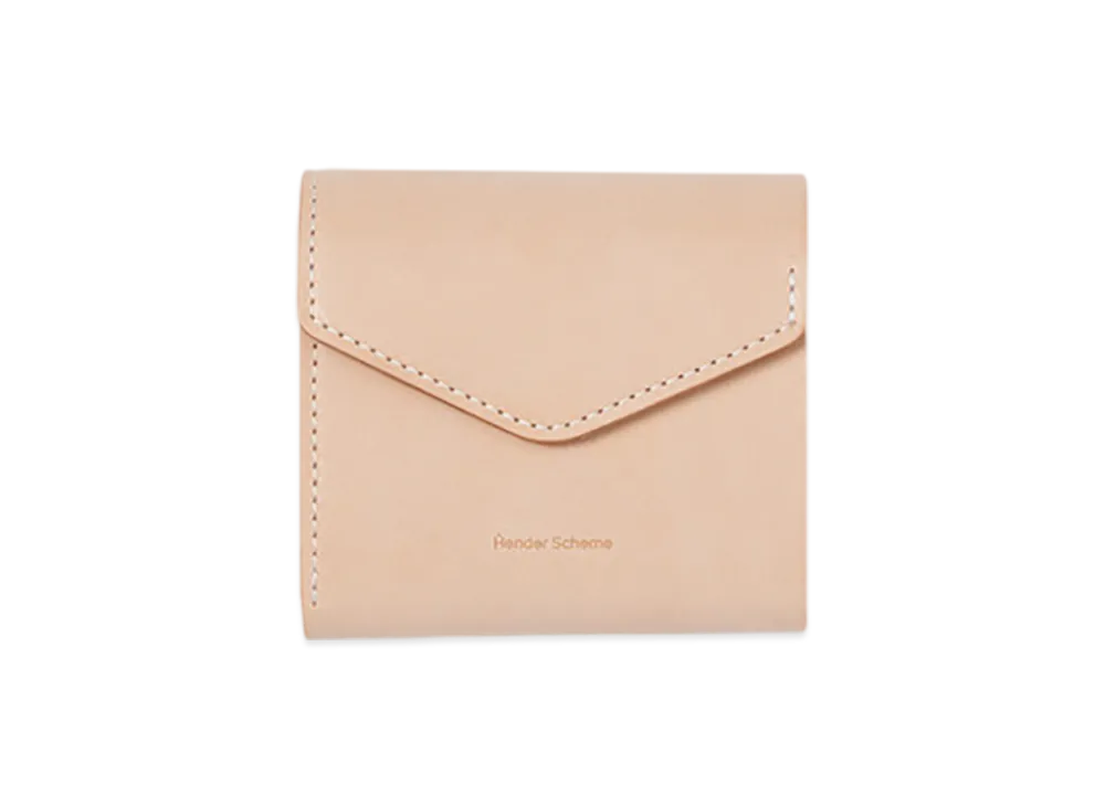Hender Scheme Flap Wallet "Natural"
