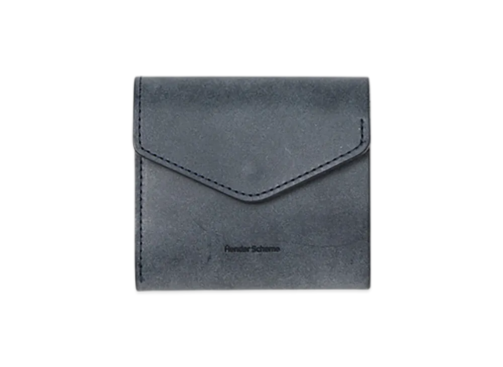 Hender Scheme Flap Wallet "Navy"