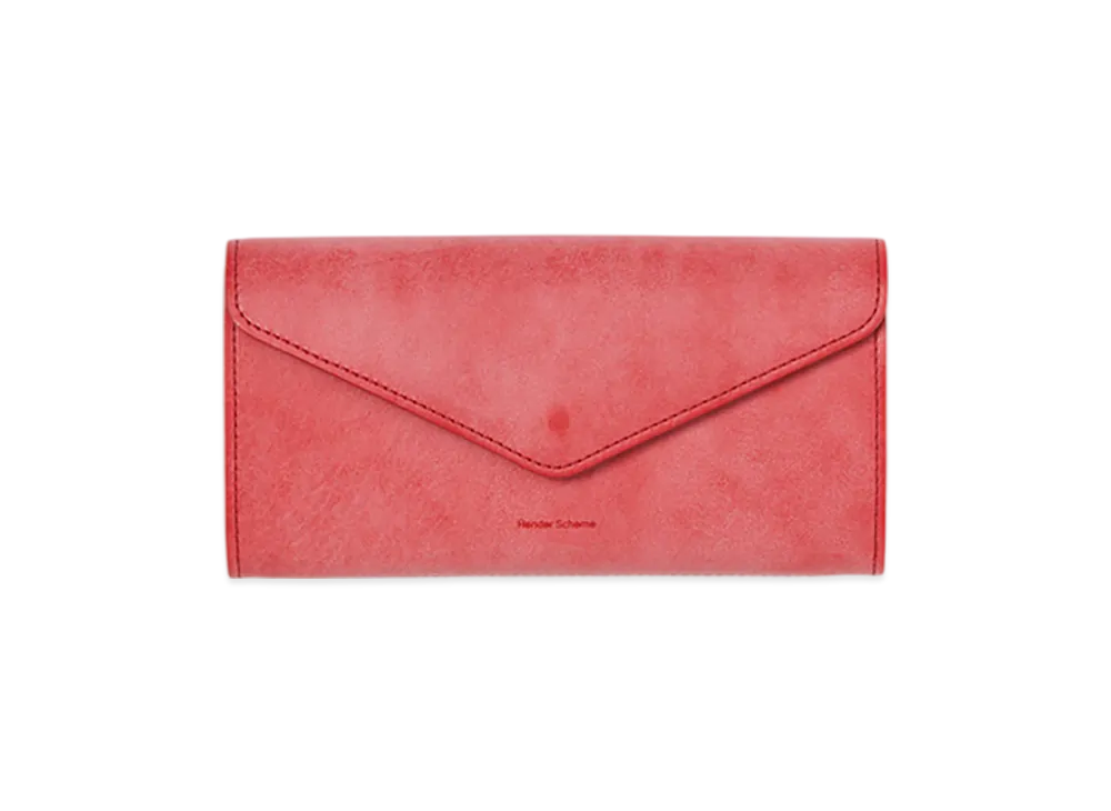 Hender Scheme Long Wallet "Red"