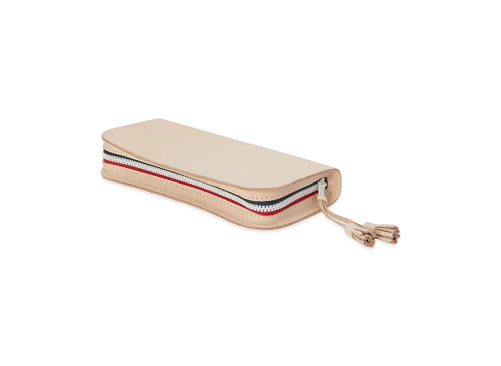 Hender Scheme Zip Pen Case "Natural/Tricolor"