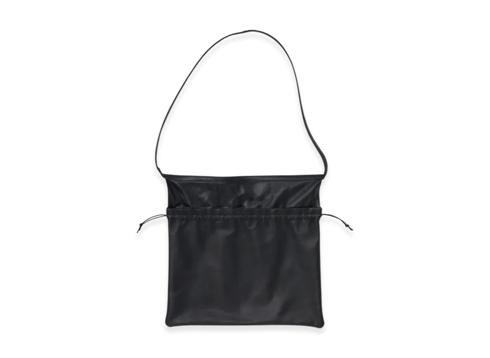 Hender Scheme Cow Red Cross Bag Big "Black"