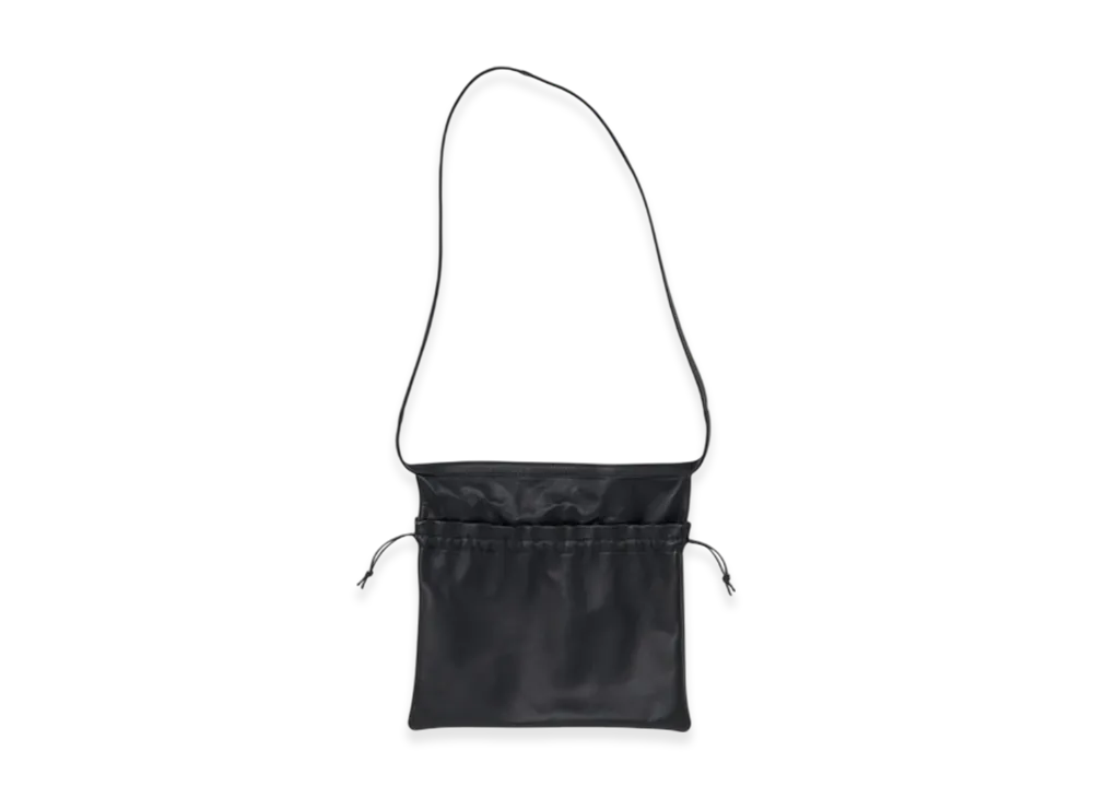 Hender Scheme Cow Red Cross Bag Small "Black"