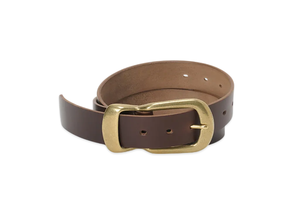 Hender Scheme Settler'S Belt 35Mm "Dark Brown/Ag"