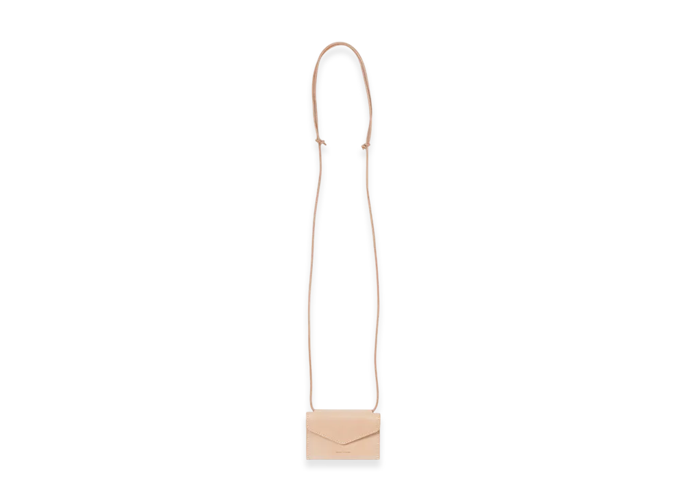 Hender Scheme Hanging Purse "Natural"
