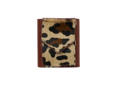 Hender Scheme Trifold Wallet "Brown/Leopard"