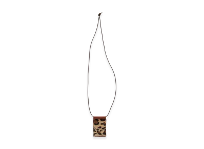 Hender Scheme Hang Wallet "Brown/Leopard"
