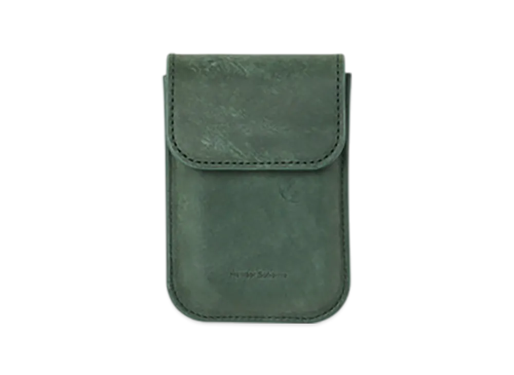 Hender Scheme Flap Card Case "Green"