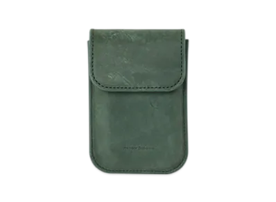Hender Scheme Flap Card Case "Green"