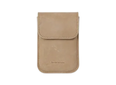 Hender Scheme Flap Card Case "Ivory"