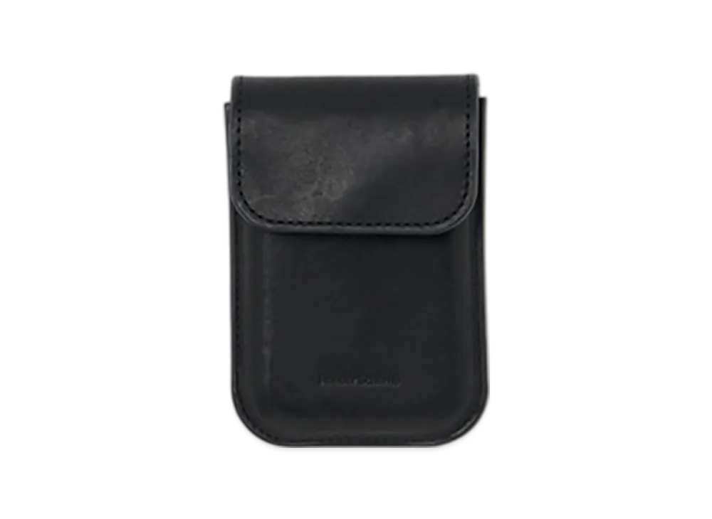 Hender Scheme Flap Card Case "Black"