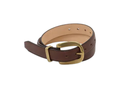 Hender Scheme Standard Belt/265 "Dark Brown/Ag"