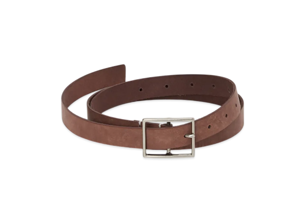Hender Scheme Square Buckle Belt "Choco"